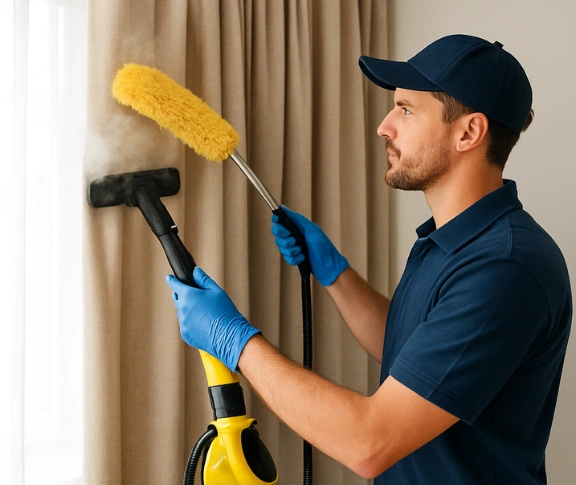 Trusted blind cleaning technician Matty Curtain Cleaning calder-park-vic QLD