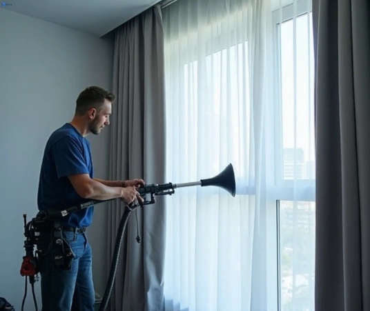 Professional drapes cleaning process tools Matty Curtain Cleaning calder-park-vic